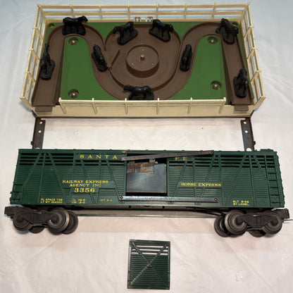 Lionel Post War 3356 Santa Fe Horse Express & Corral