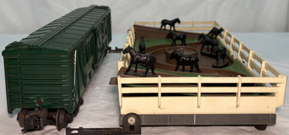 Lionel Post War 3356 Santa Fe Horse Express & Corral