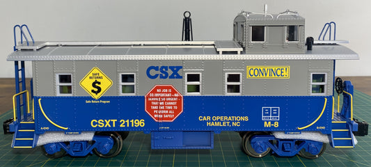 Rail King CSX 70-77037 Offset Steel Caboose
