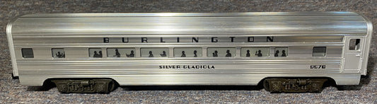 Lionel #9578 Burlington Silver Gladiola Passenger