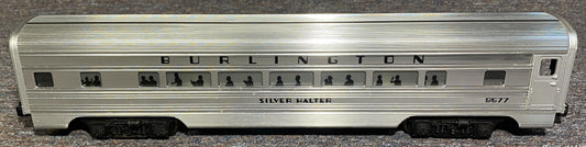 Lionel #9577 Burlington Silver Halter Passenger