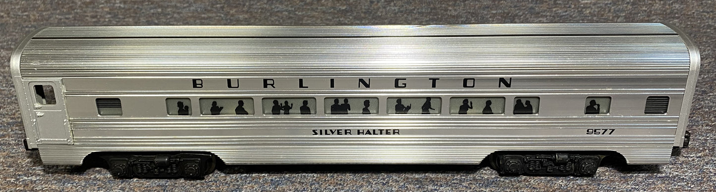 Lionel #9577 Burlington Silver Halter Passenger