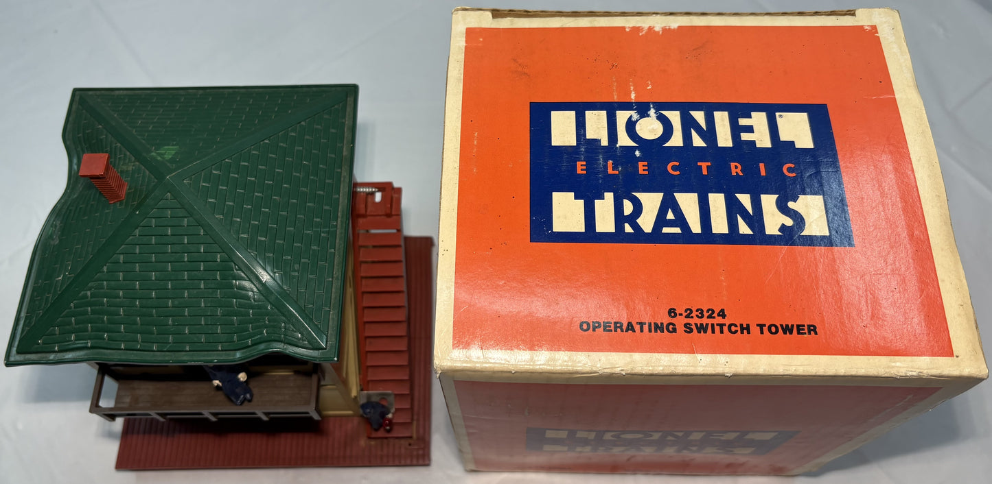 Lionel 2324 Gauge Operating Switch Tower VG