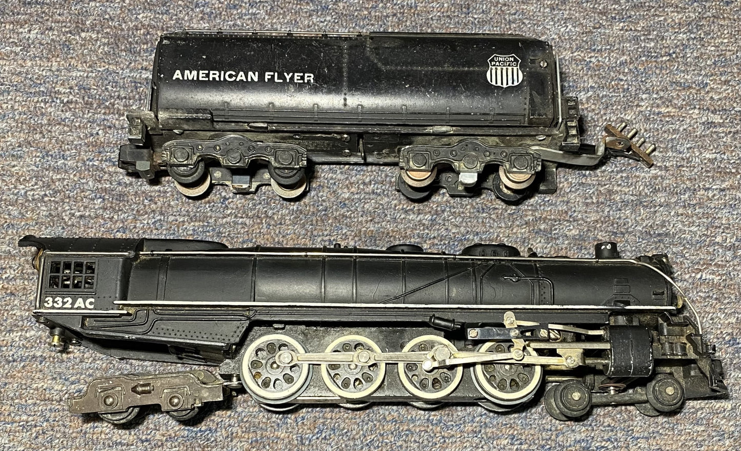 American Flyer #332AC Steam Locomotive and Tender