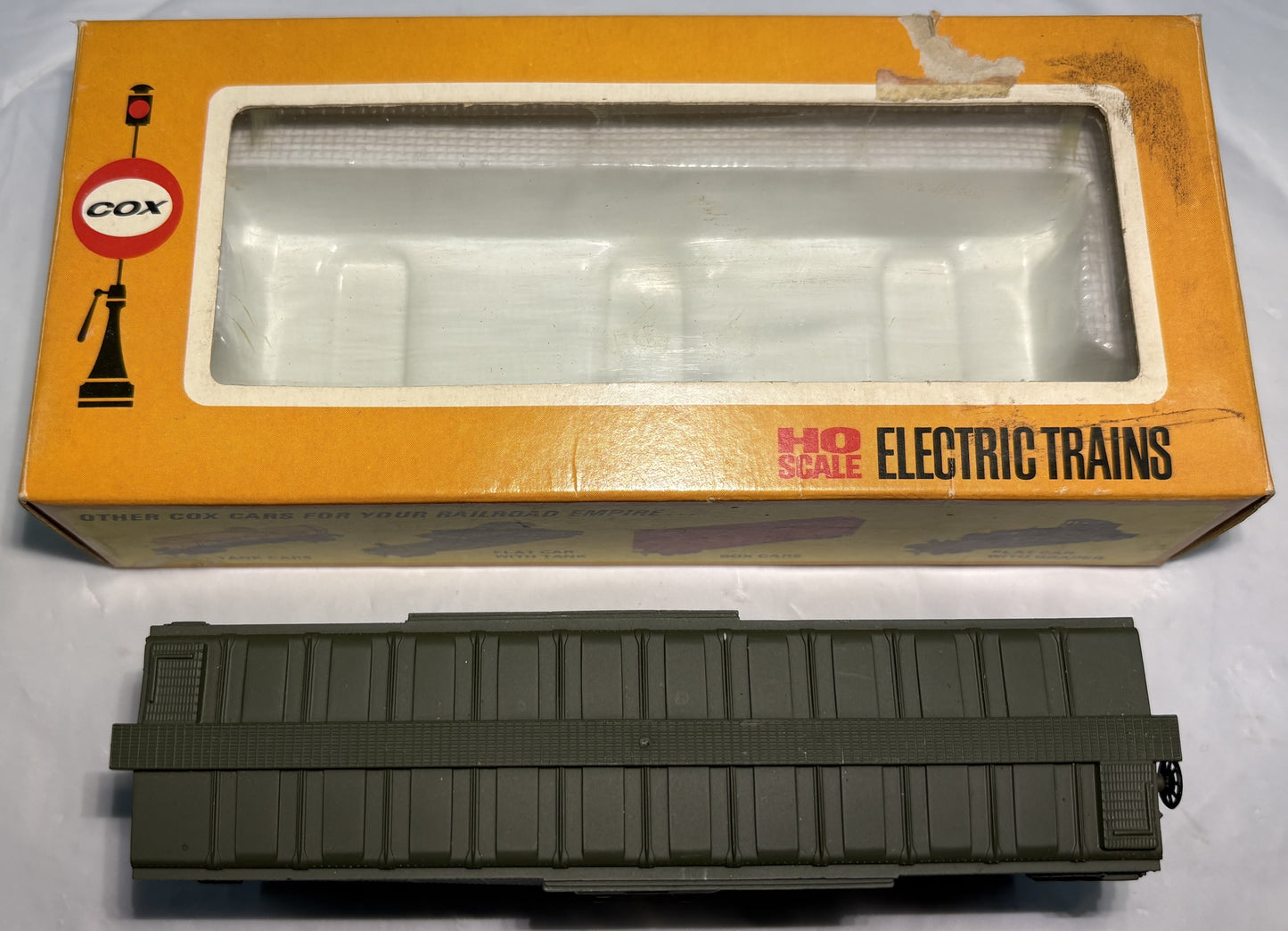 Cox 6120-7 U.S. Army 40’ Box Car