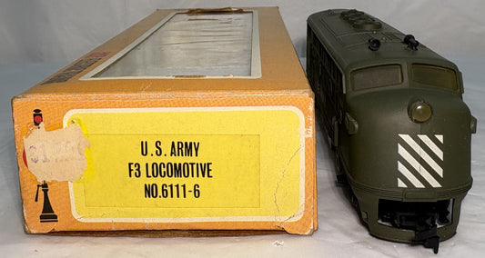 Cox U.S. Army F3 Diesel Locomotive
