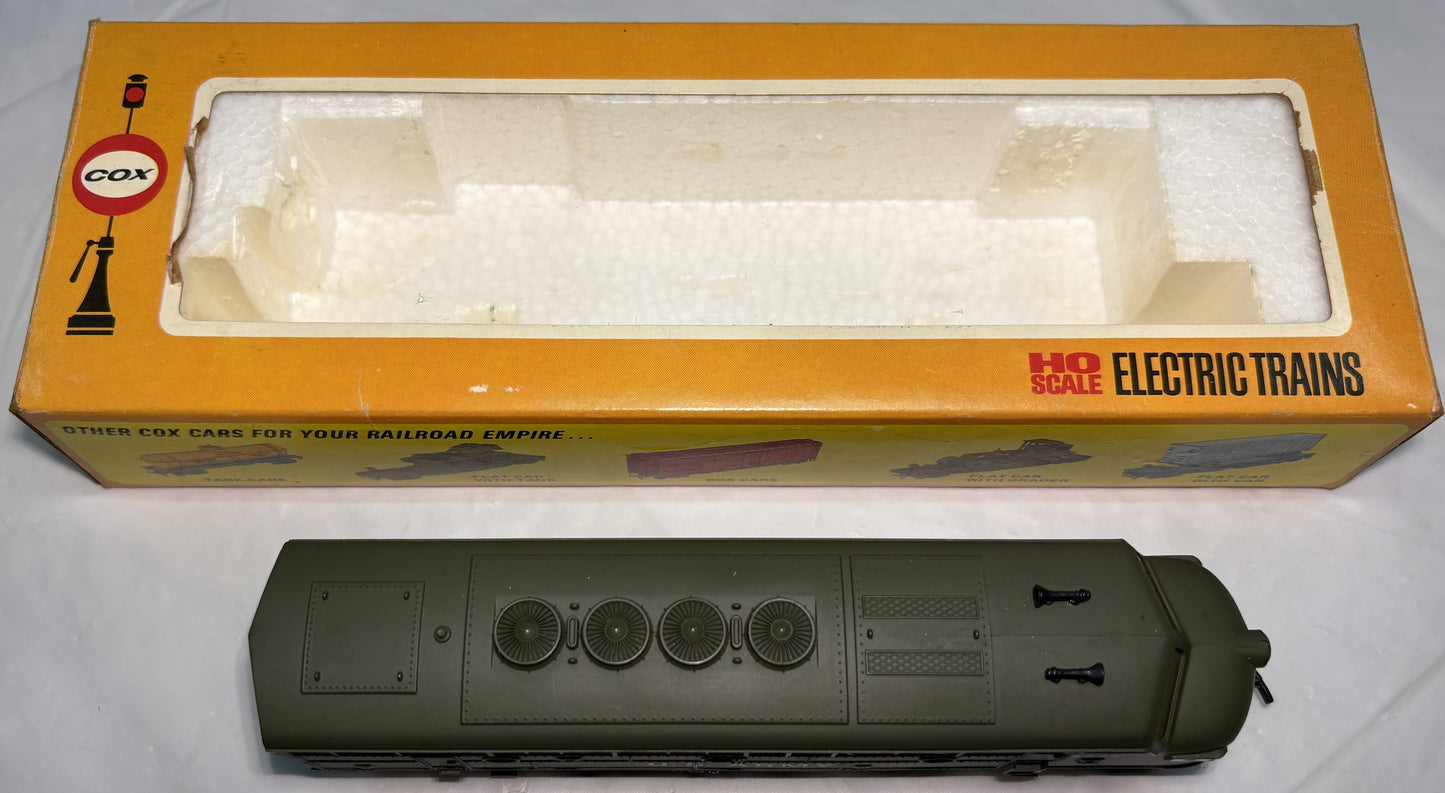 Cox U.S. Army F3 Diesel Locomotive
