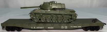 Cox 6150-8 U.S. Army Flat Car w/Tank