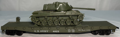 Cox 6150-8 U.S. Army Flat Car w/Tank
