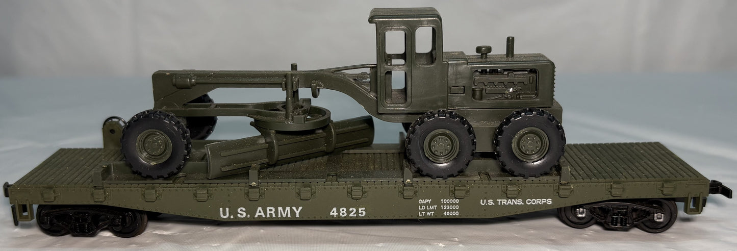 Cox 6150-7 U.S. Army Flat Car w/Grader