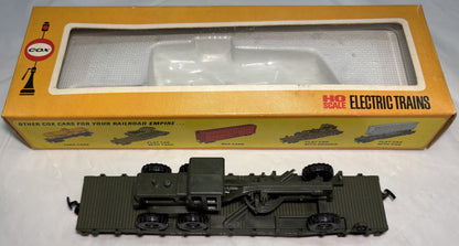 Cox 6150-7 U.S. Army Flat Car w/Grader