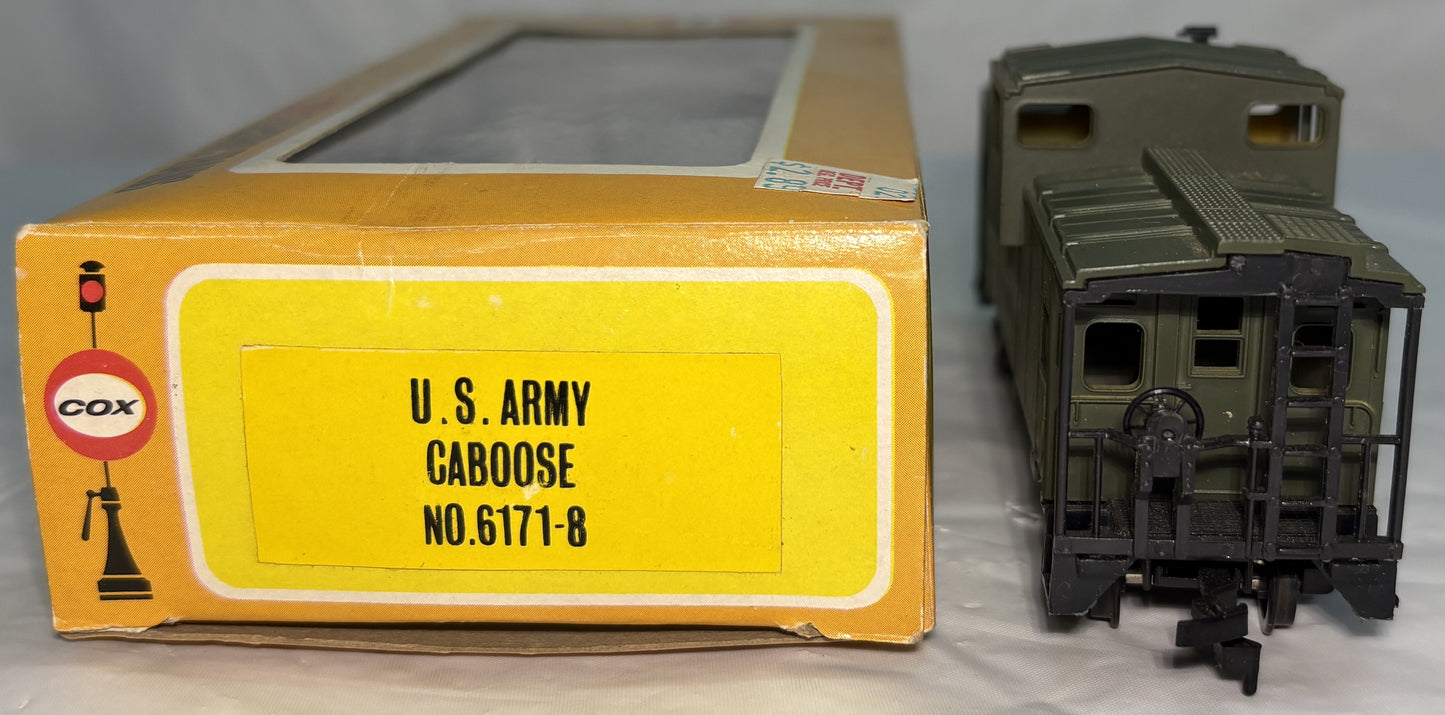 Cox 6171-8 U.S. Army Caboose