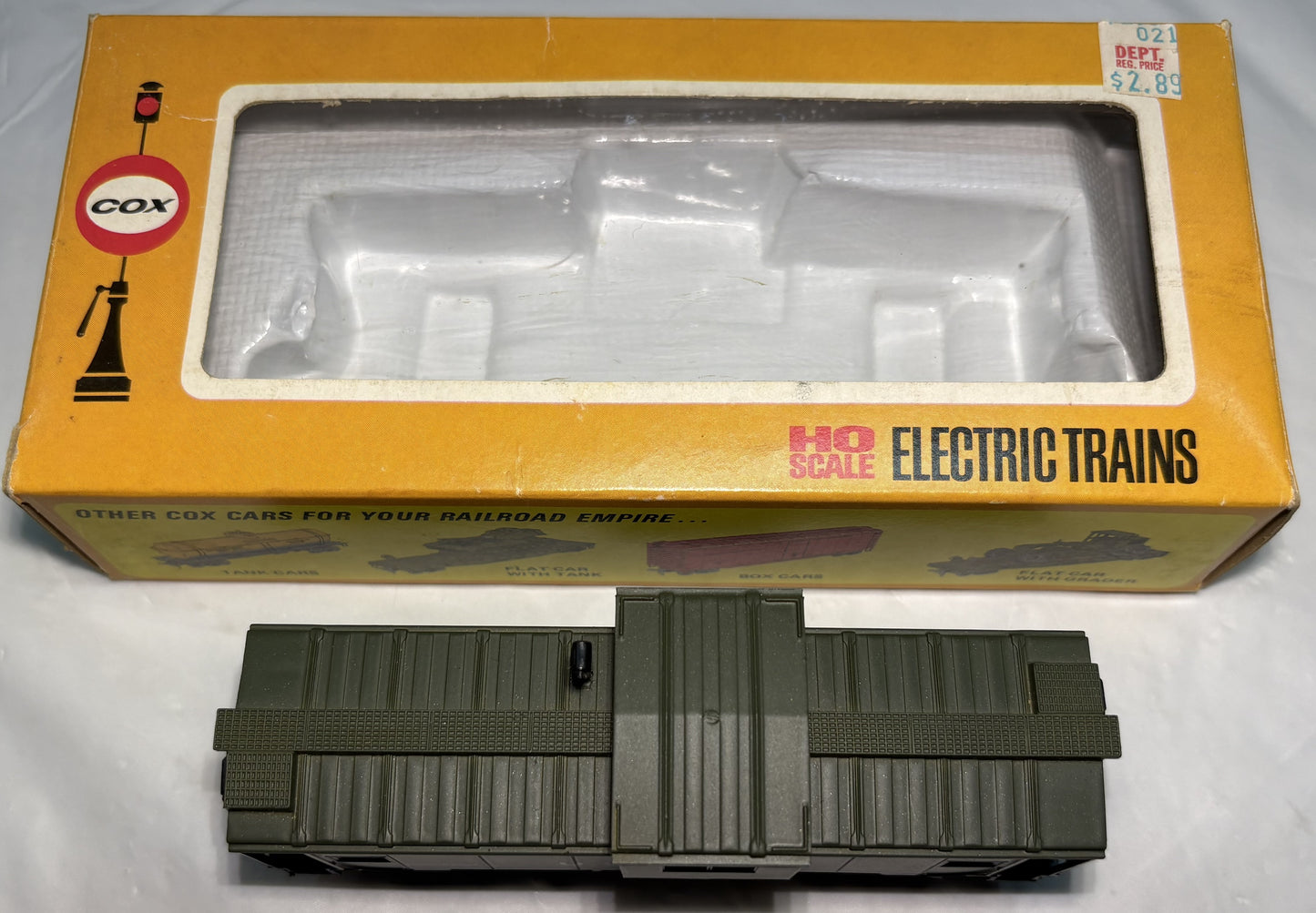Cox 6171-8 U.S. Army Caboose