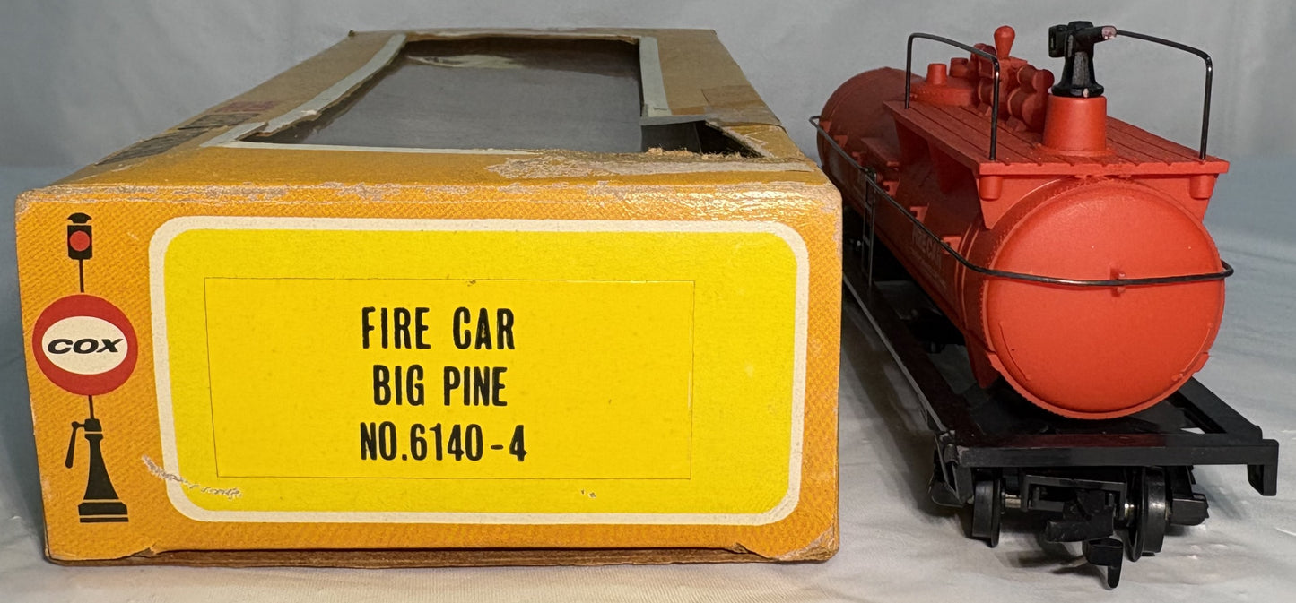 Cox 6140-4 Fire Car Big Pine Lumber