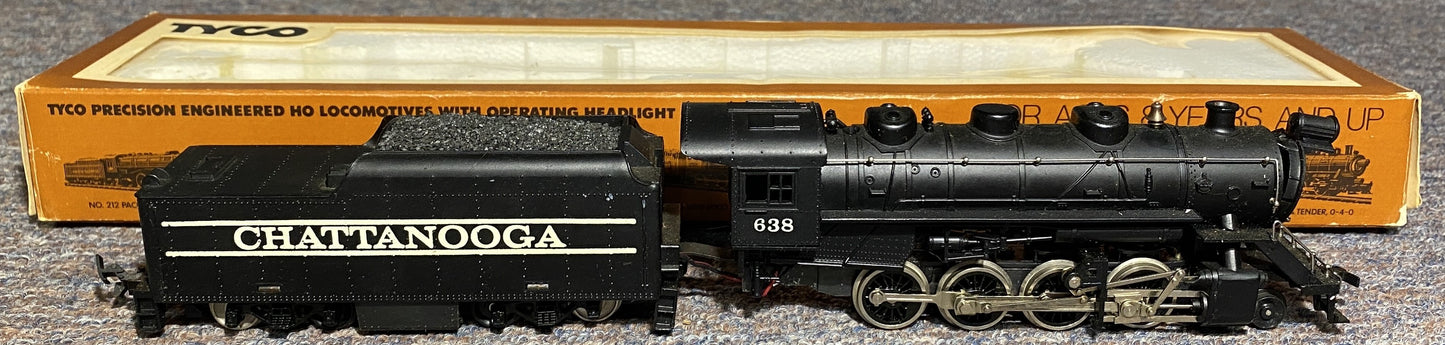 TYCO #638 Steam Locomotive Chattanooga #638