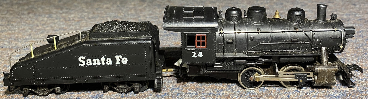 TYCO #24 Santa Fe Steam Locomotive