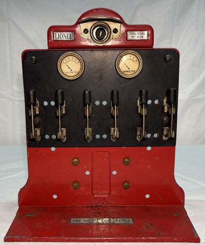 Lionel Pre War 439 Panel Board