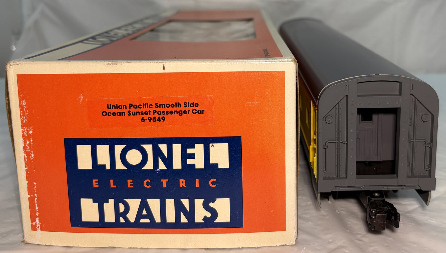 Lionel 9549 Union Pacific Smooth Side "Ocean Sunset" Passenger Car