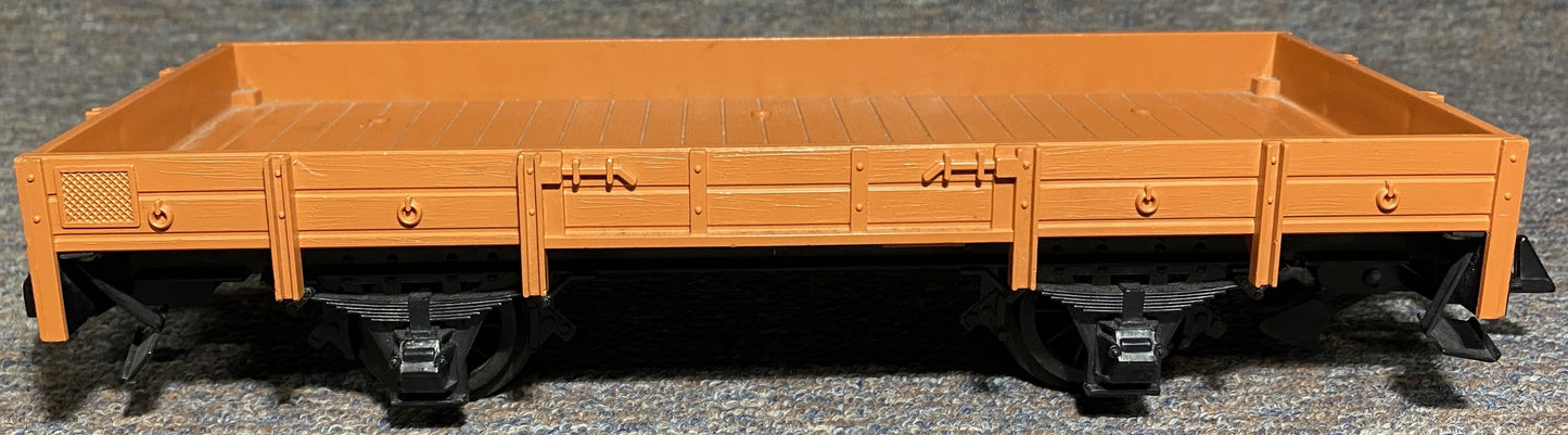 LGB #4010 Low-Sided Orange Gondola Car