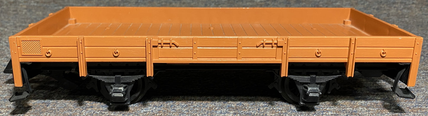 LGB #4010 Low-Sided Orange Gondola Car