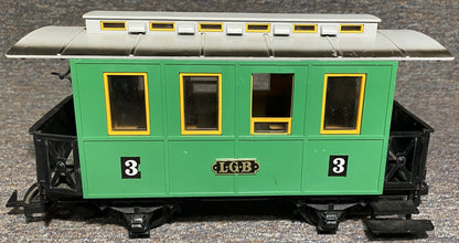 LGB #3010 Passenger Coach Green