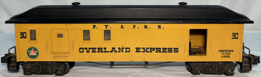 American Flyer 24730 Frontiersman Franklin FY&PRR Overland Express Baggage