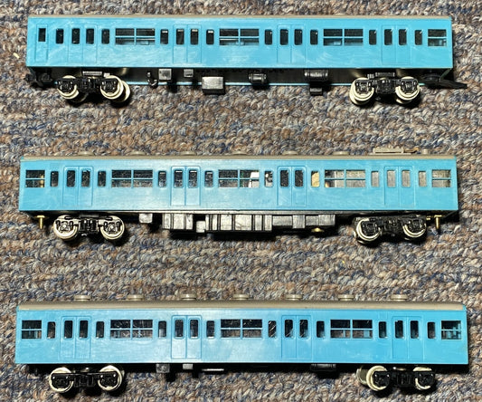 Kato Sekisui #401, #402, #403 Passenger Coaches