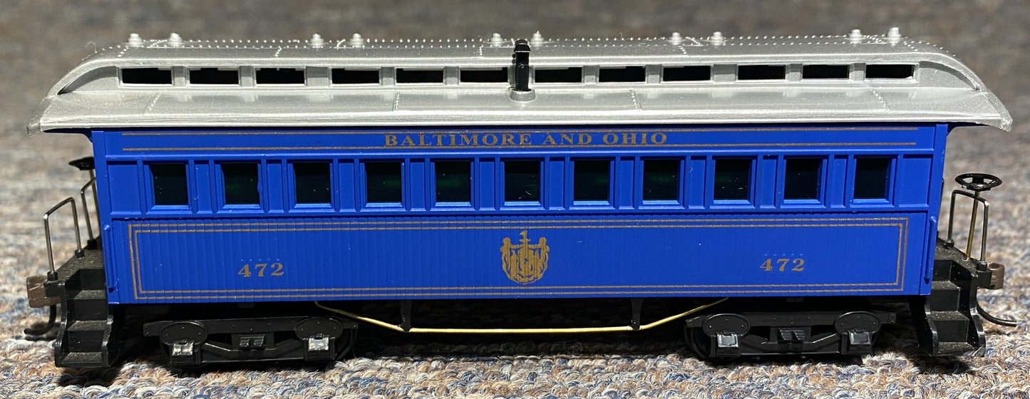 Tyco/Mantua HO Scale Baltimore and Ohio Passenger Car 472