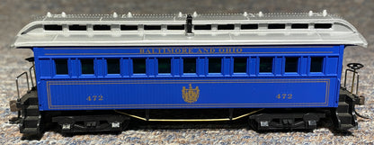 Tyco/Mantua HO Scale Baltimore and Ohio Passenger Car 472