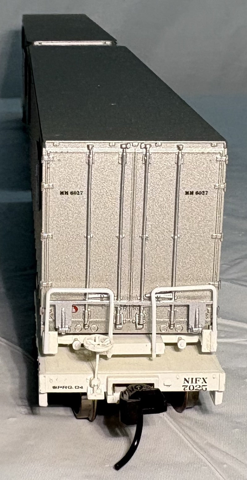 Walthers 932-3920 Mark III Flexi-Van Flatcar w/Two Trailers