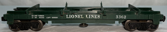Lionel 3362 Helium Tank Flat Car