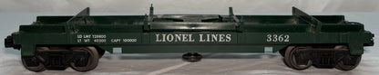 Lionel 3362 Helium Tank Flat Car