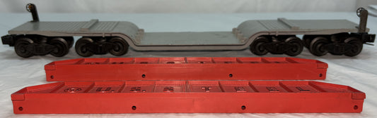 Lionel Post War 6418 Machinery Flatcar