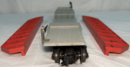Lionel Post War 6418 Machinery Flatcar