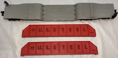 Lionel Post War 6418 Machinery Flatcar