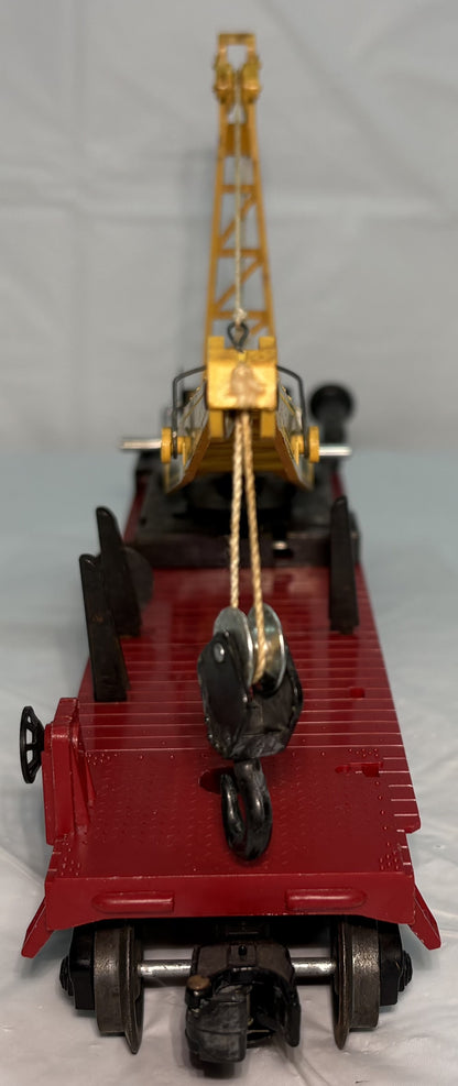 Lionel Post War 6660 Boom Crane Car