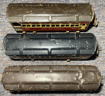 Ives #1690, #1690 & #1691 Passenger Cars