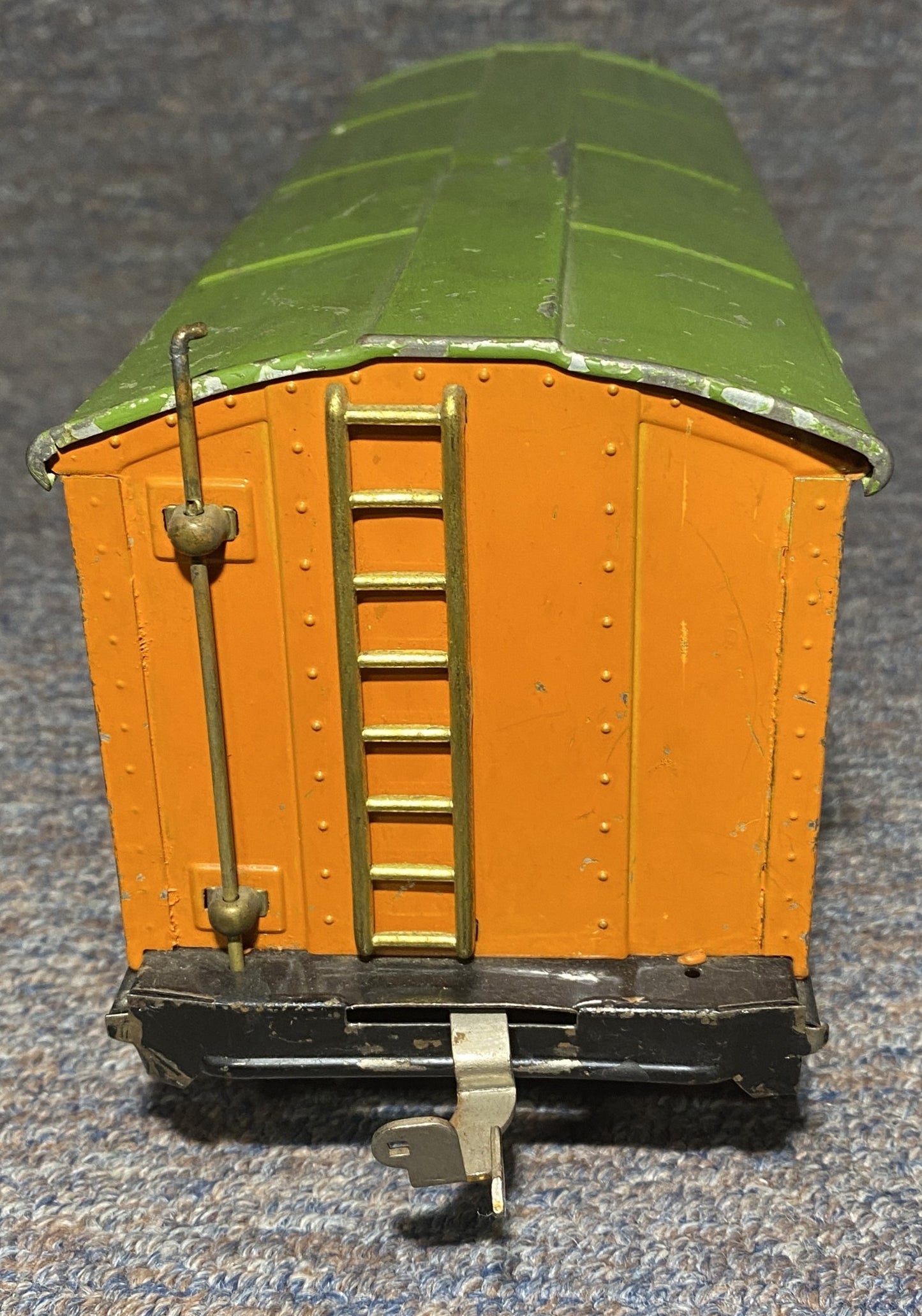 Lionel Pre War 513 Cattle Car Orange