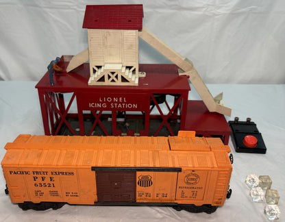 Lionel Post War 352 Operating Icing Station