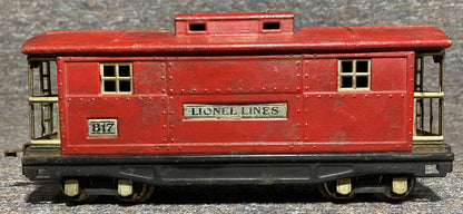 Lionel Pre War #817 Red Caboose