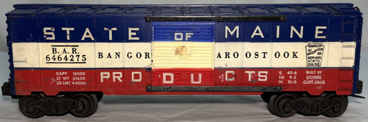 Lionel Post War 6464-275 State of Maine Box Car