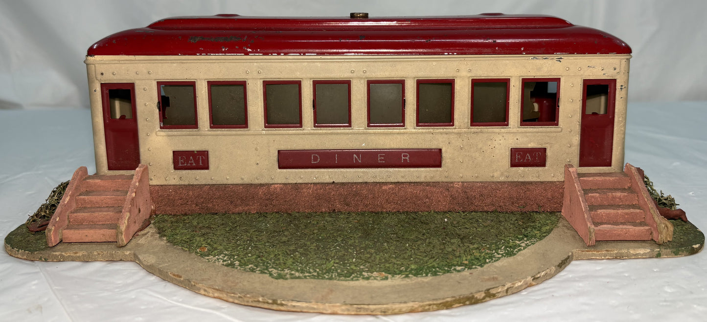 Lionel Pre War 442 Landscaped Tinplate Diner