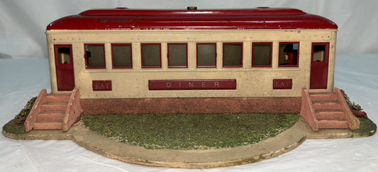 Lionel Pre War 442 Landscaped Tinplate Diner