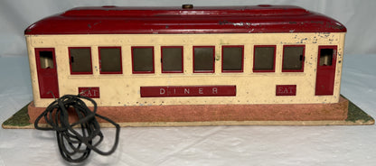 Lionel Pre War 442 Landscaped Tinplate Diner