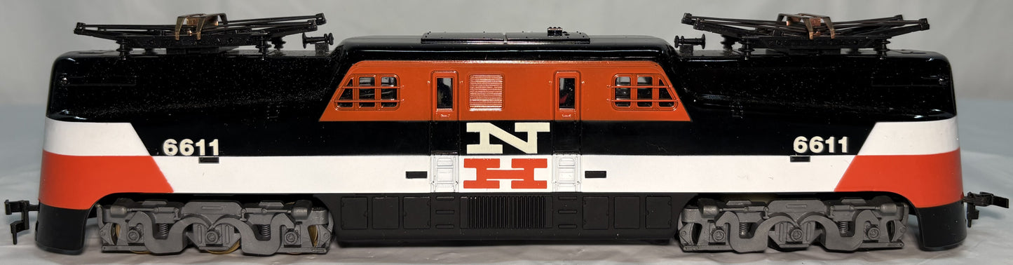 Tyco 251-28 GG-1 Electric Locomotive New Haven 6611 HO Scale Power Torque