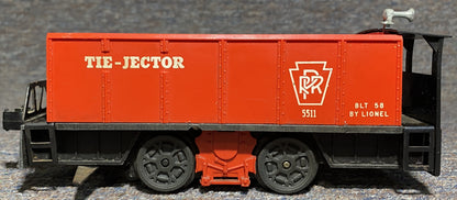 Lionel Post War #5511 Tie Jector Car PRR Pennsylvania Railroad