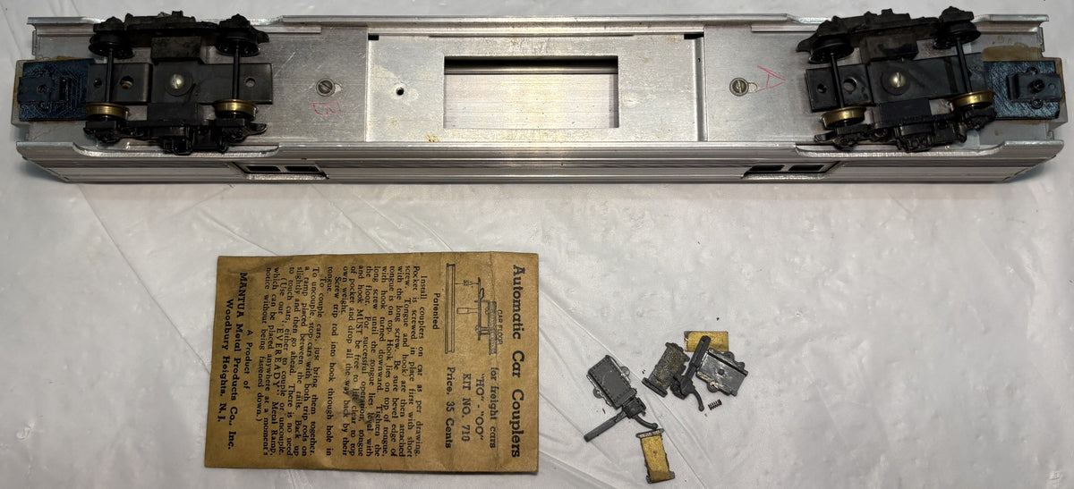 TYCO K505 Streamline Aluminum Dining Car Kit 1962
