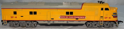 TYCO 255-23 E7 Diesel Locomotive Union Pacific Electric Train, "City of San Francisco"