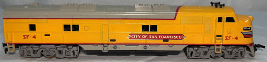 TYCO 255-23 E7 Diesel Locomotive Union Pacific Electric Train, "City of San Francisco"