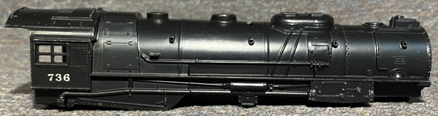 Lionel Post War #736 Steam Locomotive SHELL